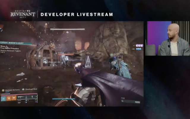 Destiny 2 Revenant nest in Onslaught Salvation.